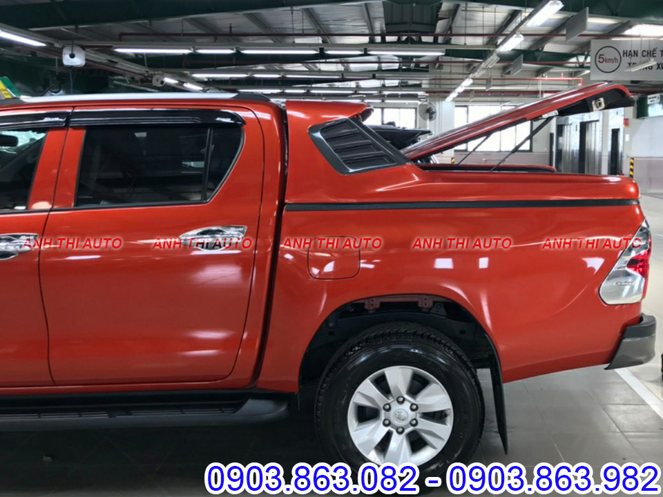Nắp thùng thấp SCR Toyota Hilux Revo #20 Nắp thùng thấp SCR Toyota Hilux Revo